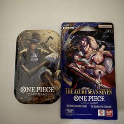One Piece - The Azure Sea’s Seven Tin & Sleeved Pack