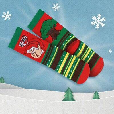 Rare Limited Edition Kellogg's Ernie Keebler Elf Adult Socks, Unisex, NEW

