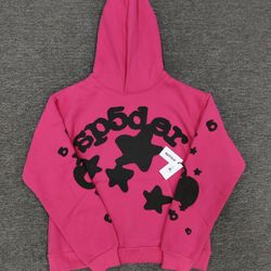 Sp5der Beluga Hoodie 'Pink' (NEW)