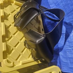 Motorcycle Seat, Saddlebag, Leg Guard, Sizzy Bar..