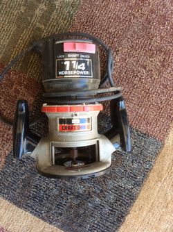 Craftsman Router