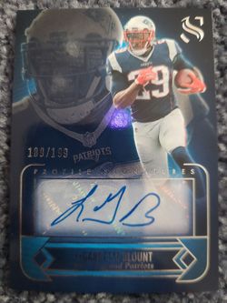 LeGarrette Blount Autographed Football Card 199/199