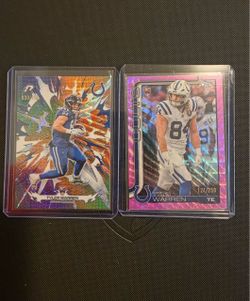 Tyler Warren topps rc numbered lot