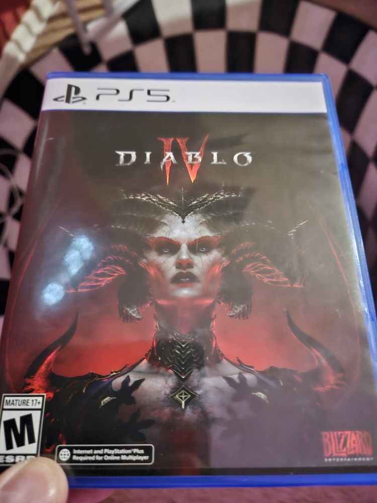 Diablo 4 Playstation 5 PS5 Perfect Condition Disc