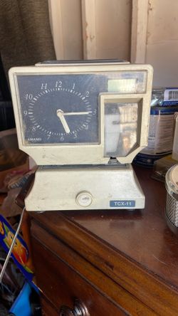 Old School Amano Time Clock