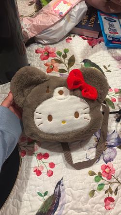 Hello Kitty Plush Purse