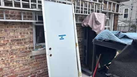 Metal  out side door new