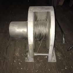 Large Hydraulic Nordic Mach MFG Winch