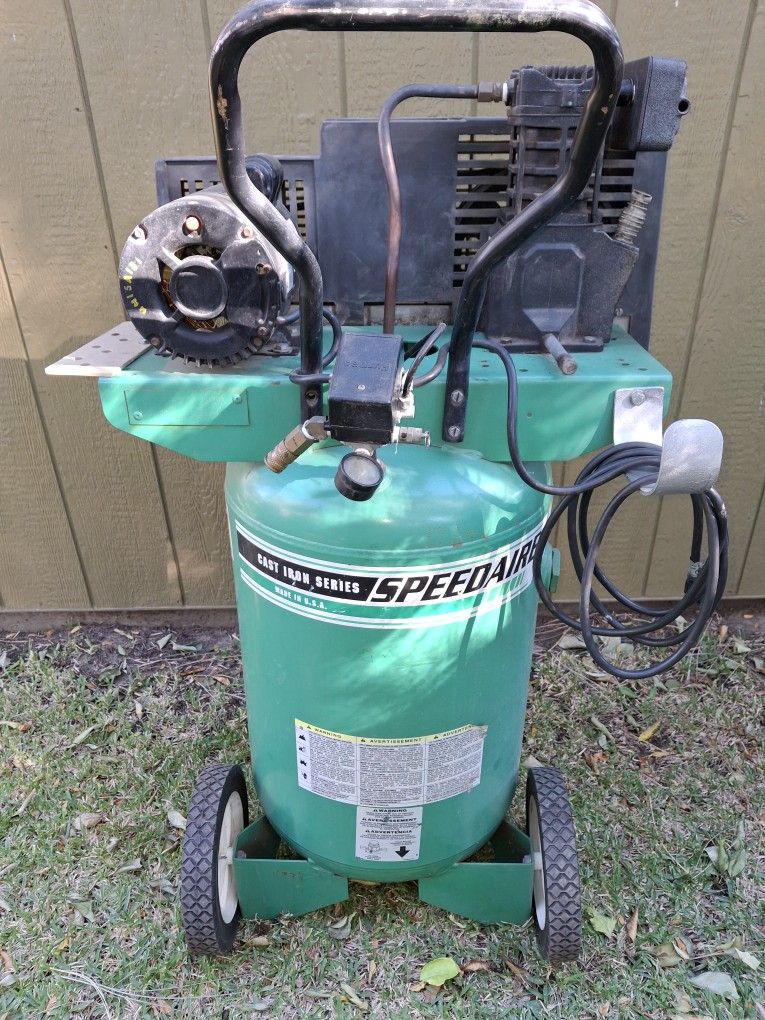 Speedair Compressor Works Good Firm
