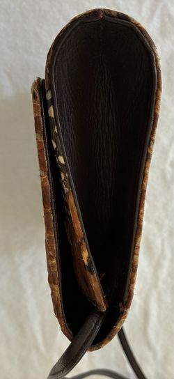 Genuine Peacock Feather Purse / Crossbody Bag – Handmade