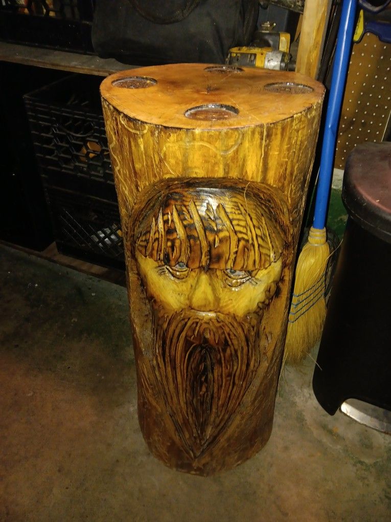 Unique Carved Table (Wizard Style)