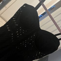 Sexy Back Short Dress 