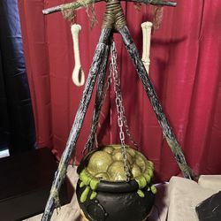 Halloween Witch Cauldron. Rare. Halloween Decoration 