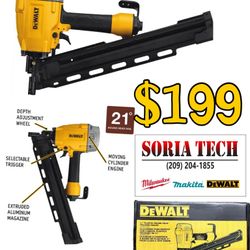 DEWALT -Pneumatic 21-Degree Air Framing Nailer Nail Gun