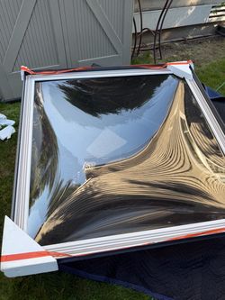 4 feet x 4 feet skylight (new) (curb mount)