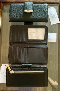 NWT black wallet