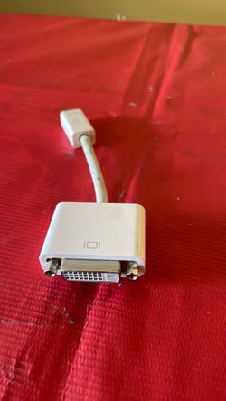 Apple Mini DisplayPort to DVI Adapter