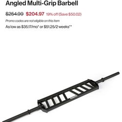 Titan Multi Grip Barbell