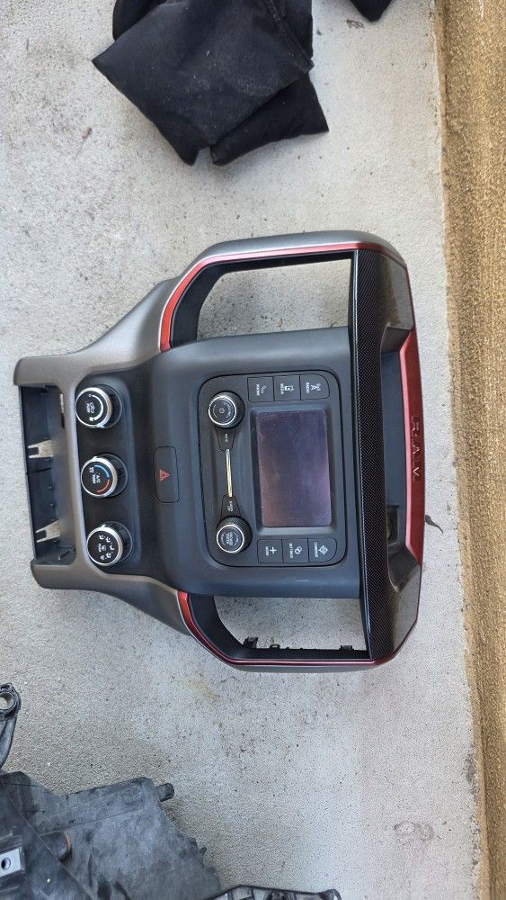 2019  Dodge Ram Rebel 1500 Radio Bezel Climate Control Vents 