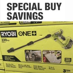 Ryobi Pressure Washer. Brand New In Box Item.   $75 Each. See Photos For Details 