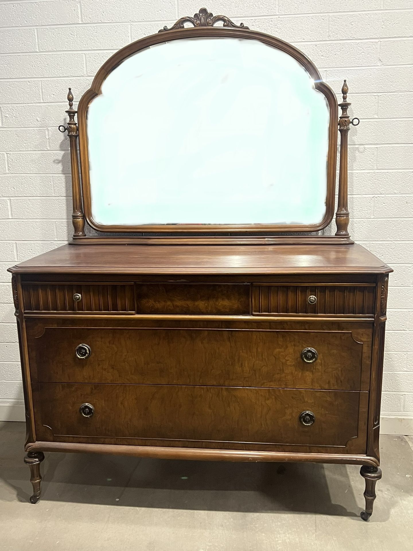 Almost 100 Year Old Dresser W/ Mirror