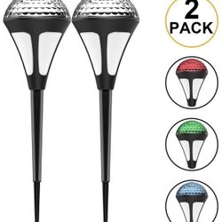 LED Outdoor Solar Sensor Lights Garden Path Landscape Light