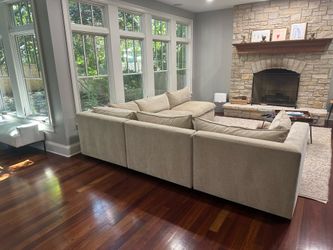 Crate and Barrel Sectional