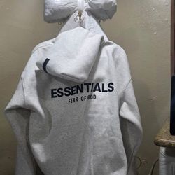 Light oat essentials hoodies 