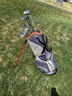 GOLF SET Callaway Bag & Driver Orlimar 3 & 5 Fairway Tommy Armour 3-PW