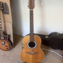 🎸 Vintage Ovation 1615-4 Pacemaker 12-String Acoustic-Electric (1981–1982) OBO