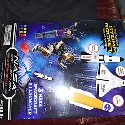 NEW Original Stomp Rocket NASA Collection 3 Spacecraft & Launcher STEM
