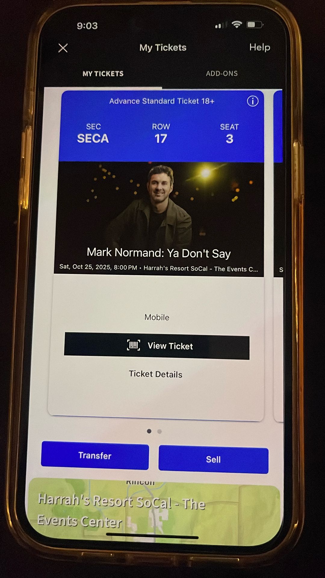 Mark Normand Comedy Tickets (2) 