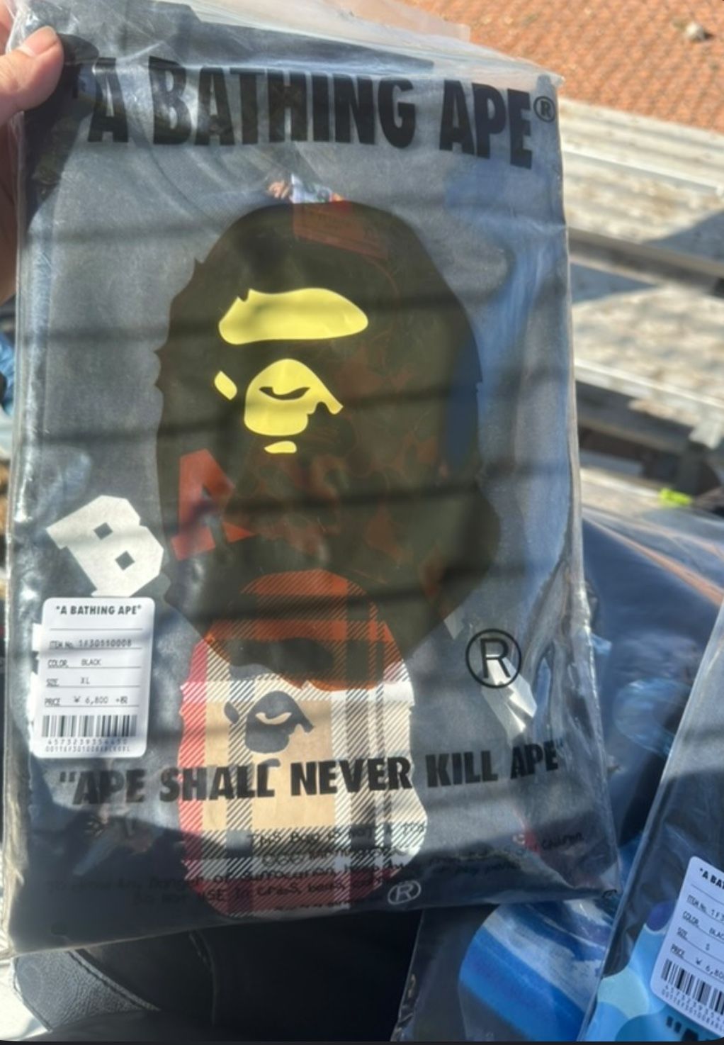 BAPE A Bathing Ape Mens T Shirt