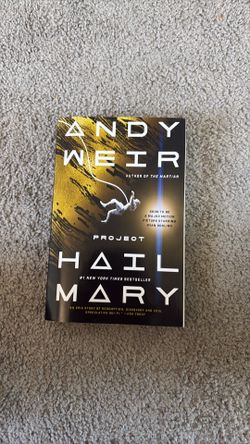 Book “project Hail Mary” by Martina