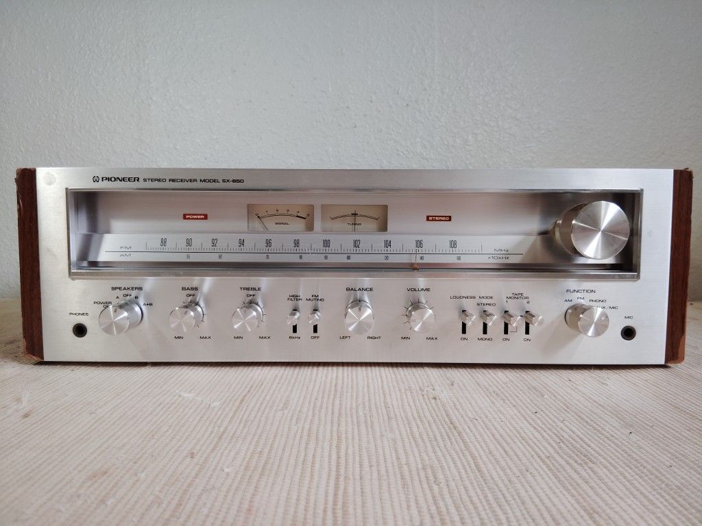 Pioneer SX-650 Stereo Receiver Vintage Japan