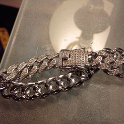 Mens Bling Bracelet 