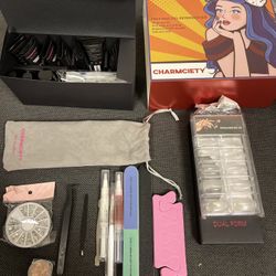 Nail Set Professional with Everything Supplies