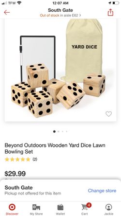 Yard dice