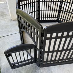 34” Dog Playpen With 8 Panels
