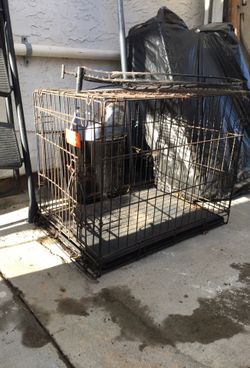 Small dog cage
