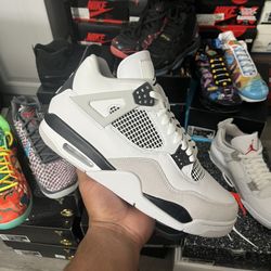 nike air jordan 4 military black size 11 deadstock ds brand new og all included 