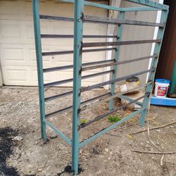 Heavy Heavy Duty Iron Shelves.