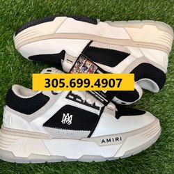 AMIRI MA-1 LOW NEW SNEAKERS SHOES MEN SIZE EUR 40 41 42 43 44 45 46  7 8 8.5 9.5 10 10.5 11 12 A5