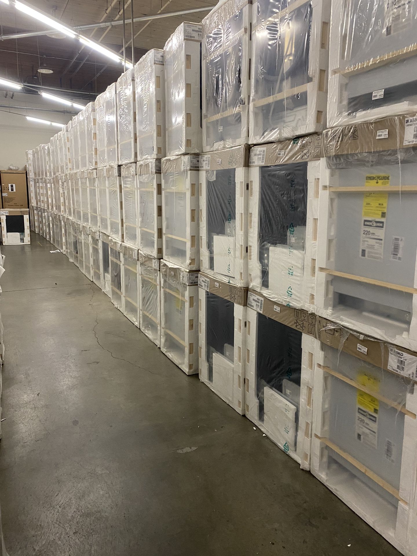 100’s of Asko Dishwashers Starting At $749 OBO