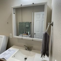 Mirrored Medicine Cabinet 