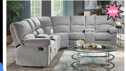 New Recliner Sectional