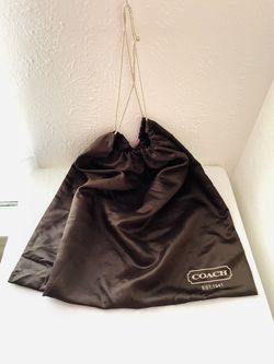 COACH Dustbag Purse Storage Brown