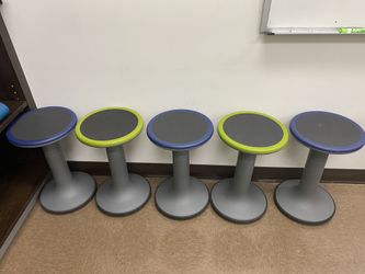 Wobble stools