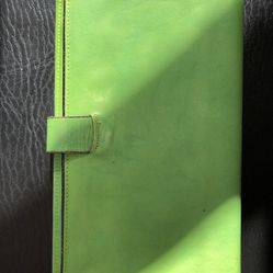 Beautiful Green Genuine Leather Wallet, Never Used