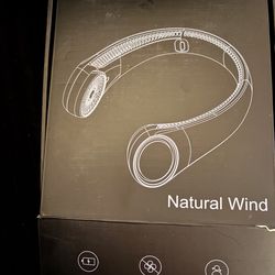 Portable neck fan/ ventilador de cuello